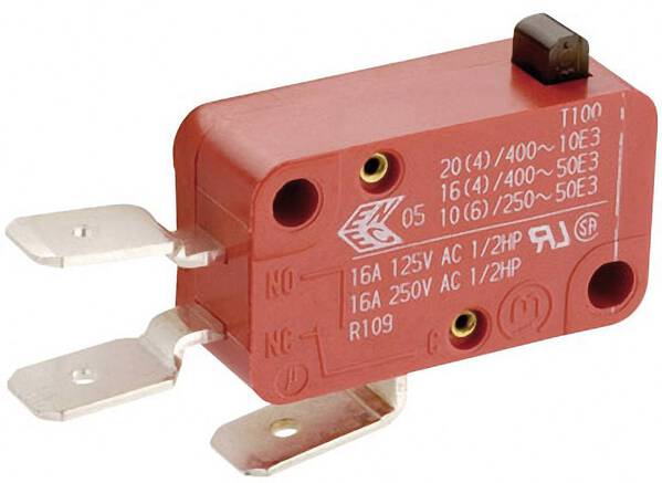 Marquardt 01004.1001-01 Mikroschalter 01004.1001-01 250 V/AC 8 A 1 x Ein/(Ein) tastend 1 St.