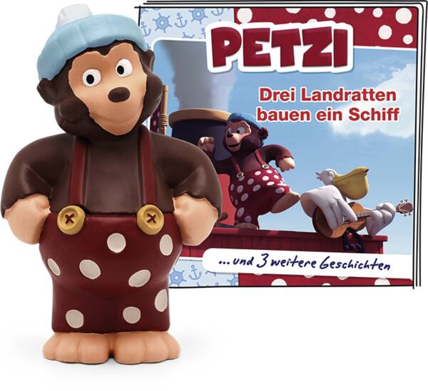 Petzi - Drei Landratten bauen ein Schiff Tonies