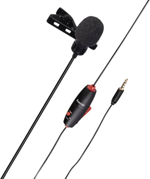 4634 Lavalier-Mikrofon Smart - Schwarz