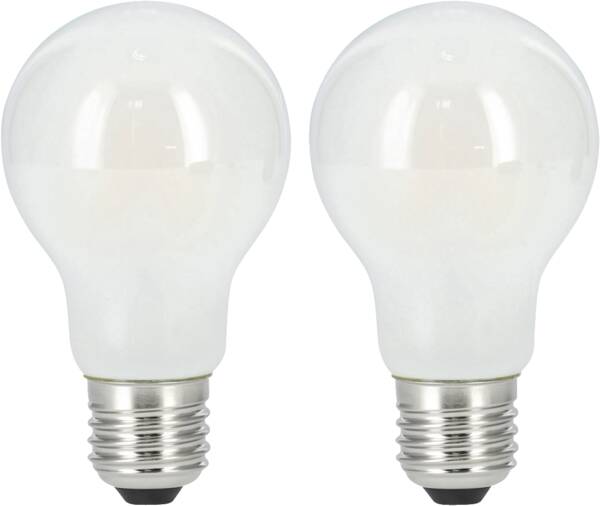 112704 LED 6,5W AGL FIL FR E27 WW 2 Stück