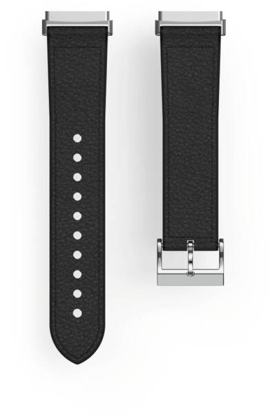 86236 HER. LED.-SI.FITBIT VERSA3/SENSE - Schwarz
