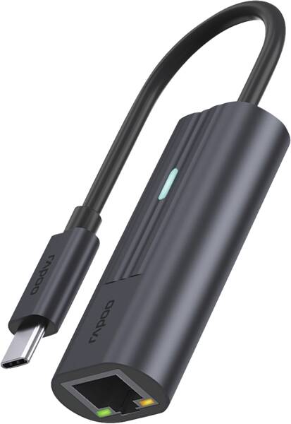 USB-C zu Gigabit LAN Adapter - Grau