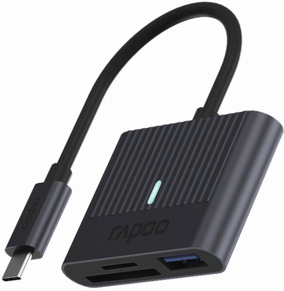 USB-C Card Reader - Grau