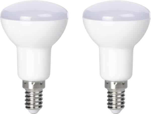 112908 R50 LED E14 470lm 5W WW, 2 Stück