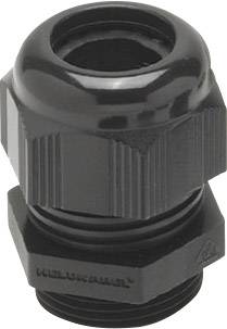 Helukabel 903557 Kabelverschraubung mit reduziertem Dichteinsatz, mit Vibrationsschutz M40 Polyamid Schwarz (RAL 9005)