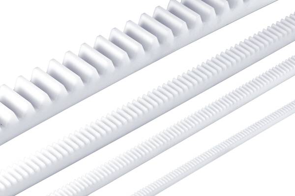 Polyacetal-Zahnstange Reely Modul-Typ: 1.0 (L x B x H) 250 x 9 x 9 mm