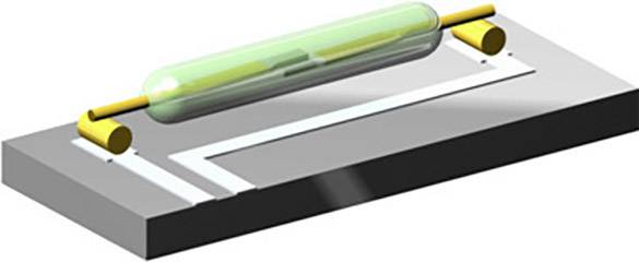 PIC PMC-2021T2530 Reed-Kontakt 1 Schließer 200 V/DC, 250 V/AC 1.5 A 50 W, 50 VA Glaskolbenlänge:20 mm