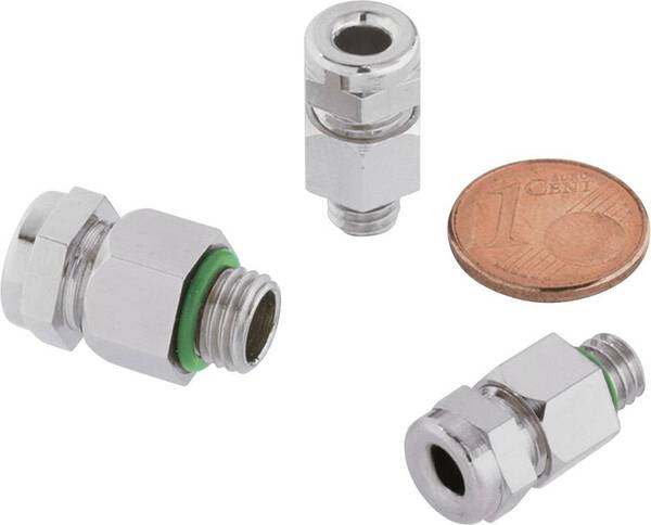 LAPP 52001887 Kabelverschraubung M8 Messing Nickel 1 St.