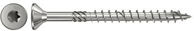 Fischer 657044 Holzschraube 4 mm 50 mm T-Profil Edelstahl A2 200 St.