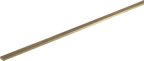 Messing Flach Profil (L x B x H) 500 x 12 x 5 mm 1 St.