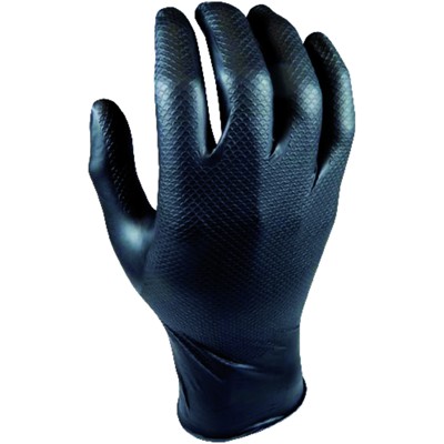 M-Safe® - Handschuh Grippaz, Größe M, schwarz (Packung a 50 Stück)