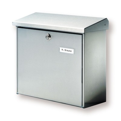 BURG-WÄCHTER - Edelstahl-Briefkasten Comfort 3913