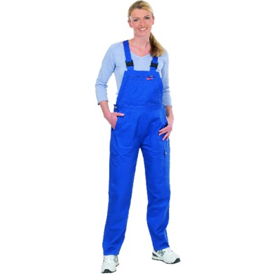 Planam - Damen-Latzhose 1671 kornblau, Größe 46