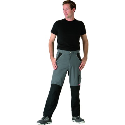 Planam - Bundhose 2516 schiefer/schwarz, Größe 26