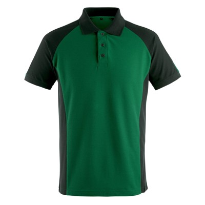 MASCOT® - Berufs-Poloshirt Bottrop 50569-0209, grün/schwarz, Größe 4XL