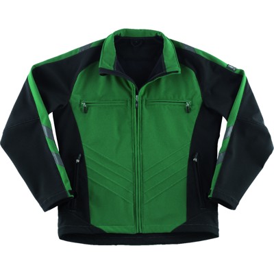 MASCOT® - Softshelljacke Dresden 12002-149, grün/schwarz, Größe S