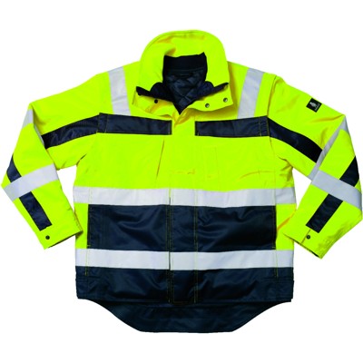 MASCOT® - Pilotjacke Loreto, 100 % Polyester (PES), 240 g/m², gelb/blau, Größe L