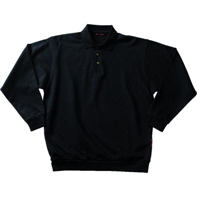MASCOT® - Polo-Sweatshirt Trinidad 00785-280, schwarz, Größe S