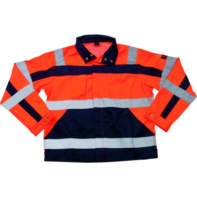MASCOT® - Warnschutzjacke Cameta 07109-860, warnorange/grün, Größe L