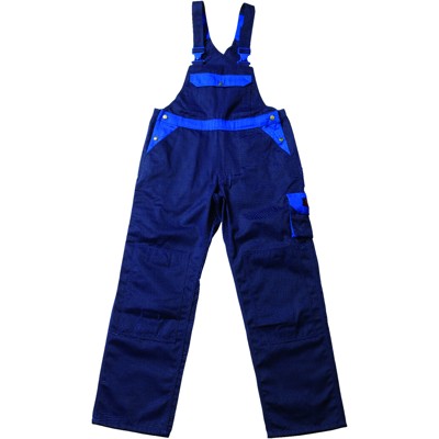 MASCOT® - Berufslatzhose Monza 00962-630, marineblau/kornblau, Größe C54, 90
