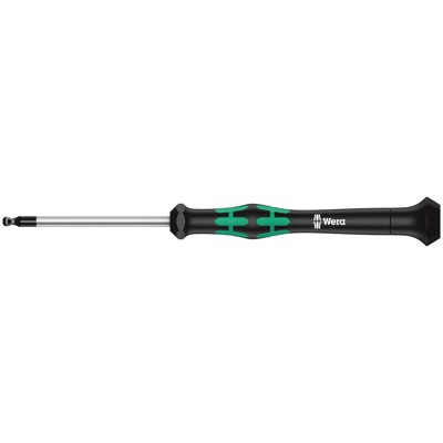 Wera® - 2052 Elektroniker-Sechskant-Kugelkopfschraubendreher, 1/8" x 60mm
