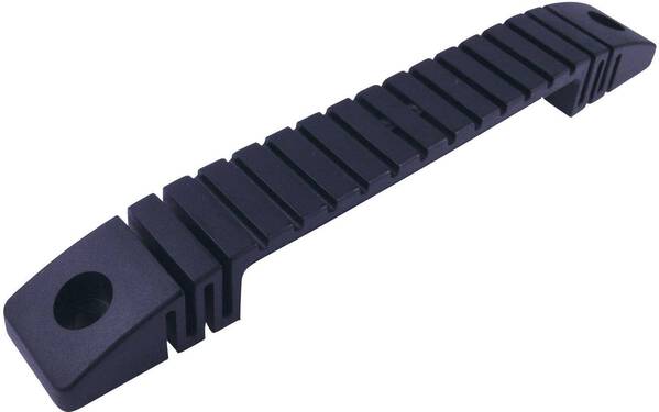 Cliff CL19135 Tragegriff Schwarz (matt) (L x B) 182 mm x 25 mm 1 St.