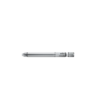 Wiha® - Bit Kreuzschlitz Pozidriv 7042 Z DIN ISO 1173 E 6,3 1/4" PZ2x50mm