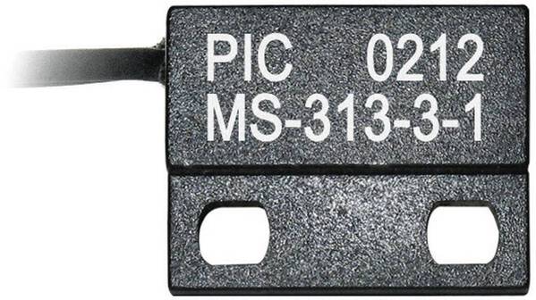 PIC MS-313-3-1-0500 Reed-Kontakt 1 Schließer 150 V/DC, 120 V/AC 0.5 A 10 W