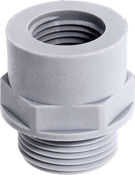 LAPP 52100301 SKINDICHT EKU-M 16x1,5/20x1,5 Kabelverschraubung Erweiterung M16 M20 Polyamid Lichtgrau (RAL 7035) 1 St