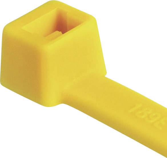 HellermannTyton 116-05414 T80L-N66-YE-C1 Kabelbinder 390 mm 4.60 mm Gelb 100 St.