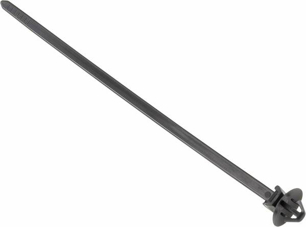 HellermannTyton 126-03102 T50SOSSFT6,5E-HS-BK Kabelbinder 160 mm 4.60 mm Schwarz mit Spreizanker und Teller 1 St.