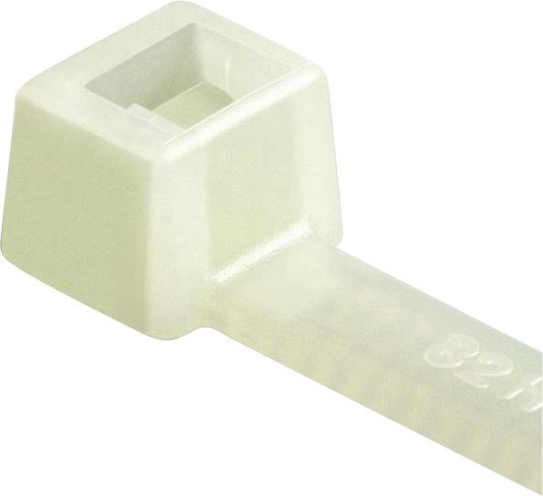 HellermannTyton 111-02319 T18I-N66-NA-C1 Kabelbinder 140 mm 2.50 mm Natur Hitzestabilisiert 100 St.