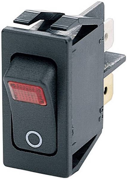 Marquardt 1555.3102 Wippschalter 1555.3102 250 V/AC 16 A 2 x Aus/Ein IP40 rastend 1 St.