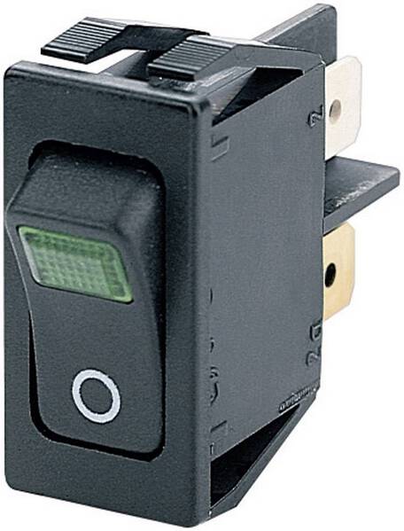 Marquardt 1555.3108 Wippschalter 1555.3108 250 V/AC 16 A 2 x Aus/Ein IP40 rastend 1 St.