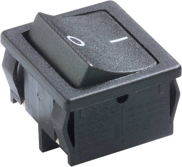 Marquardt 1802.6123 Wippschalter 1802.6123 250 V/AC 6 A 2 x Aus/Ein IP40 rastend 1 St.