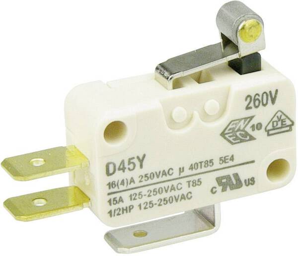 ZF D453-V1RA Mikroschalter D453-V1RA 250 V/AC 16 A 1 x Ein/(Ein) tastend 1 St.