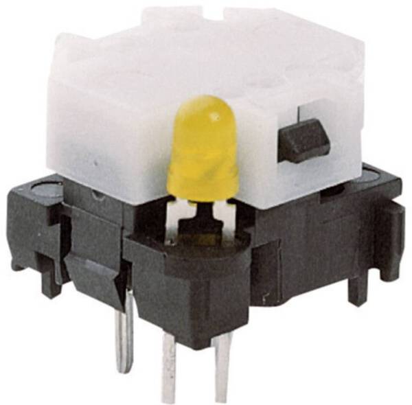 Marquardt 6425.4121 6425.4121 Drucktaster 28 V 0.1 A 1 x Aus/(Ein) tastend Gelb (L x B x H) 14.8 x 13.5 x 10.7 mm 1 St.
