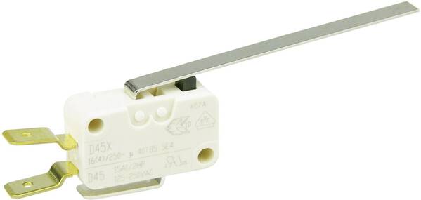 ZF D459-V3LL Mikroschalter D459-V3LL 250 V/AC 16 A 1 x Ein/(Ein) tastend 1 St.