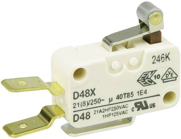 ZF D489-V3RA Mikroschalter D489-V3RA 250 V/AC 21 A 1 x Ein/(Ein) tastend 1 St.