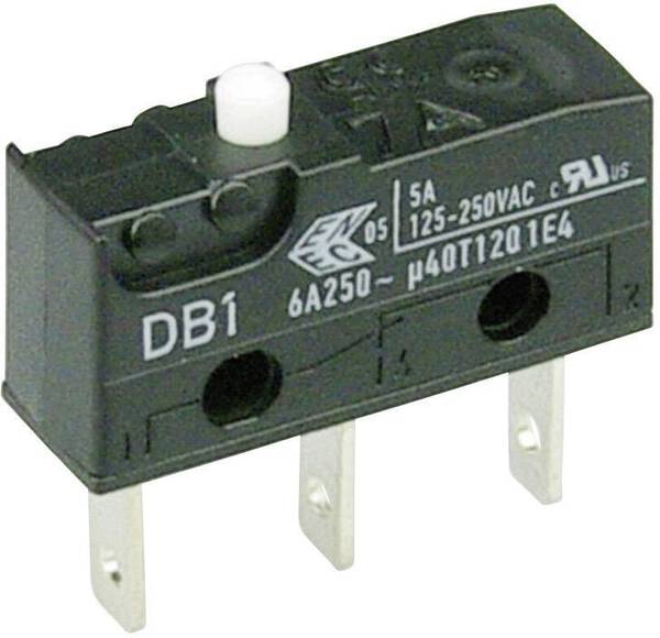 ZF DB1C-B1AA Mikroschalter DB1C-B1AA 250 V/AC 6 A 1 x Ein/(Ein) tastend 1 St.