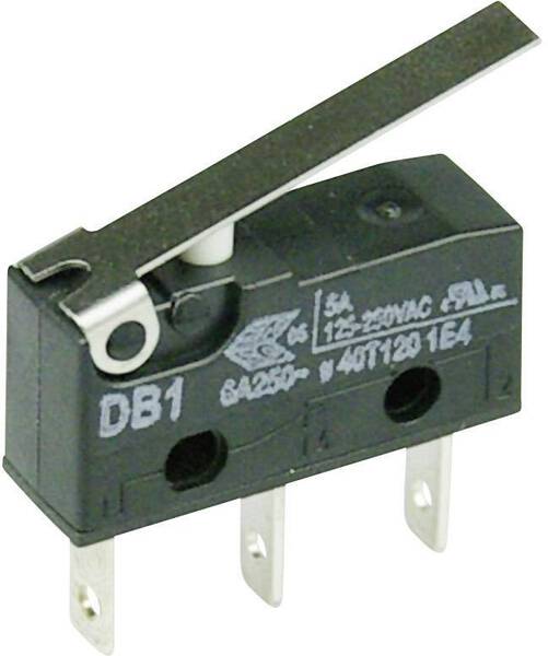 ZF DB1C-B1LC Mikroschalter DB1C-B1LC 250 V/AC 6 A 1 x Ein/(Ein) tastend 1 St.