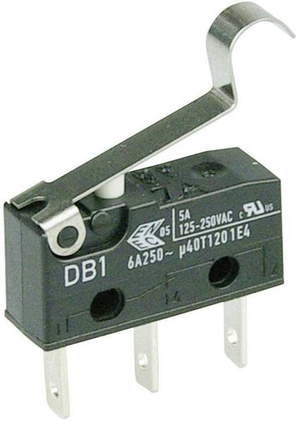 ZF DB1C-B1SC Mikroschalter DB1C-B1SC 250 V/AC 6 A 1 x Ein/(Ein) tastend 1 St.