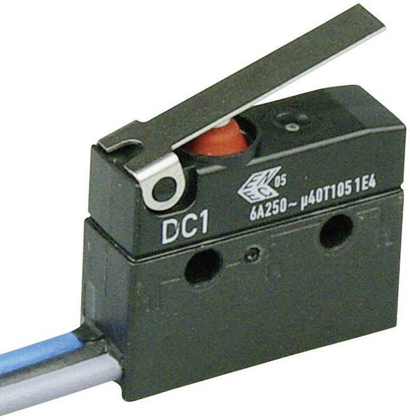ZF DC1C-C3LB Mikroschalter DC1C-C3LB 250 V/AC 6 A 1 x Ein/(Ein) IP67 tastend 1 St.