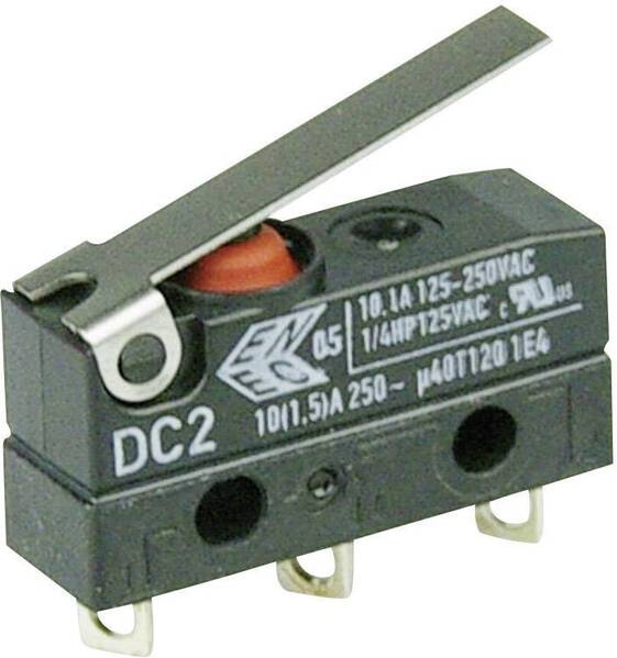 ZF DC2C-A1LB Mikroschalter DC2C-A1LB 250 V/AC 10 A 1 x Ein/(Ein) IP67 tastend 1 St.