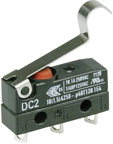ZF DC2C-A1SC Mikroschalter DC2C-A1SC 250 V/AC 10 A 1 x Ein/(Ein) IP67 tastend 1 St.
