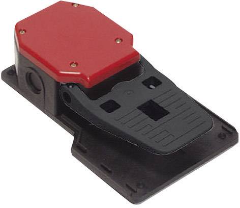 Pizzato Elettrica PA 20201-M2 Fußschalter 250 V/AC 6 A 1 Pedal 2 Schließer, 2 Öffner IP65 1 St.