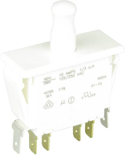 ZF F79-66A F79-66A Drucktaster 250 V/AC 10 A 2 x Ein/(Ein) tastend 1 St.