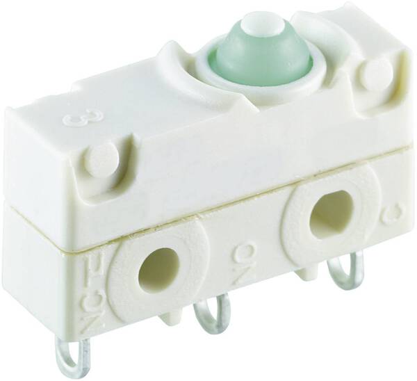 Marquardt 1046.1103-00 Mikroschalter 1046.1103-00 250 V/AC 10 A 1 x Ein/(Ein) IP40 tastend 1 St.