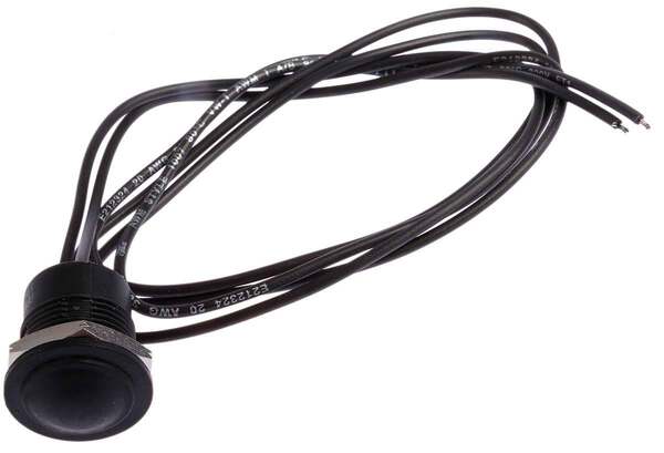 APEM IAR3F1200 IAR3F1200 Drucktaster 24 V/DC 2 A 1 x Aus/(Ein) tastend IP67 (Front) 1 St.