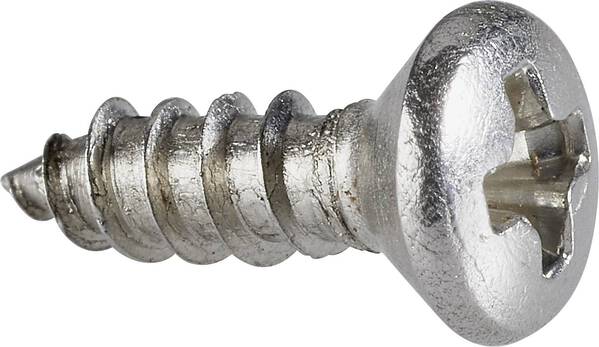 839550 SEKO A2 Blechschrauben 2.9 mm 9.5 mm Kreuzschlitz Phillips DIN 7983 Edelstahl 100 St.